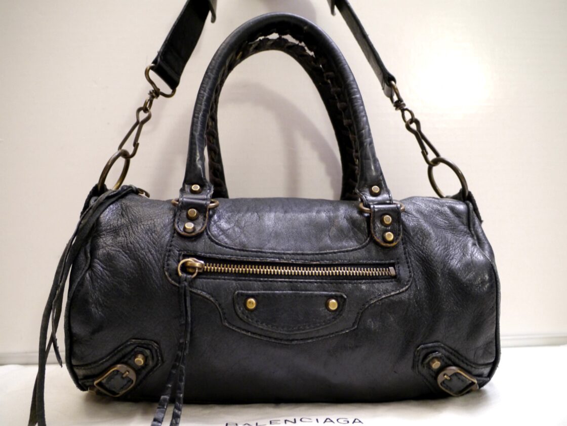 レア◇BALENCIAGA バレンシアガ ザ・ボックス ミニ ハンドショルダー  