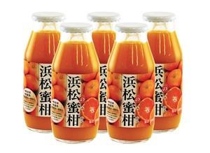 浜松の蜜柑　無添加、果汁 100％ジュース 5本入り（ストレート）