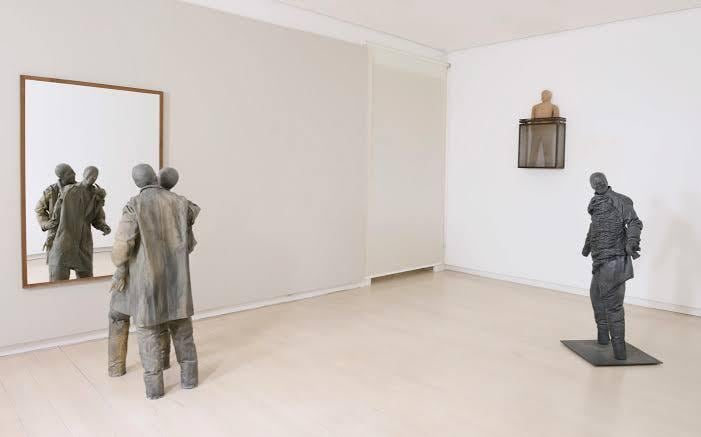 Juan Muñoz フアン・ムニョス 彫刻家『フアン・ムニョス Juan Munoz』スイスでの展示ポスター | 特殊
