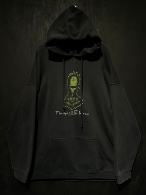 【WEAPON VINTAGE】"Finger Eleven" Print Vintage Loose Parka