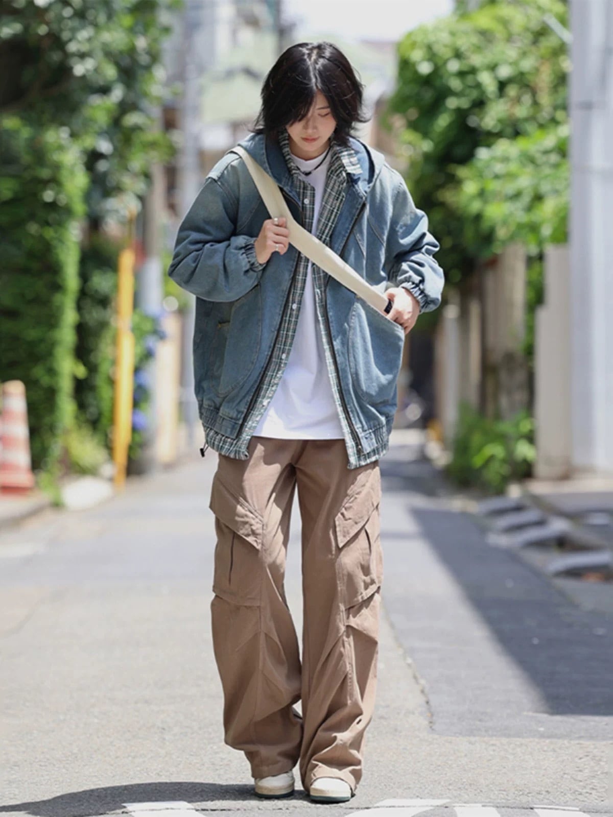 デニムフーディージャケット /Denim Hoodie Jacket | INOCENCE