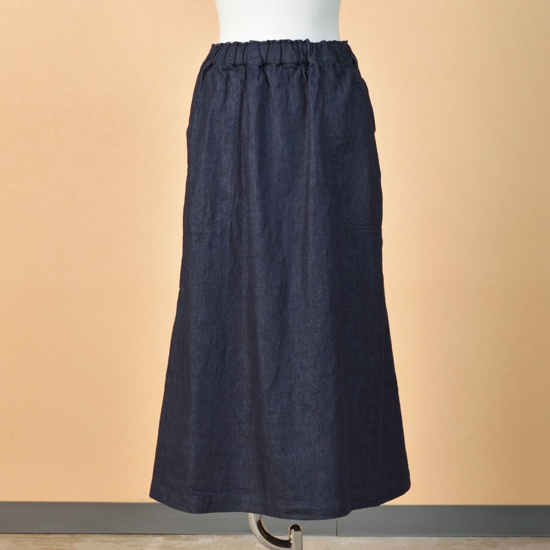 Sarahwear サラウエア ペインタースカート・インディゴデニム 【送料無料】