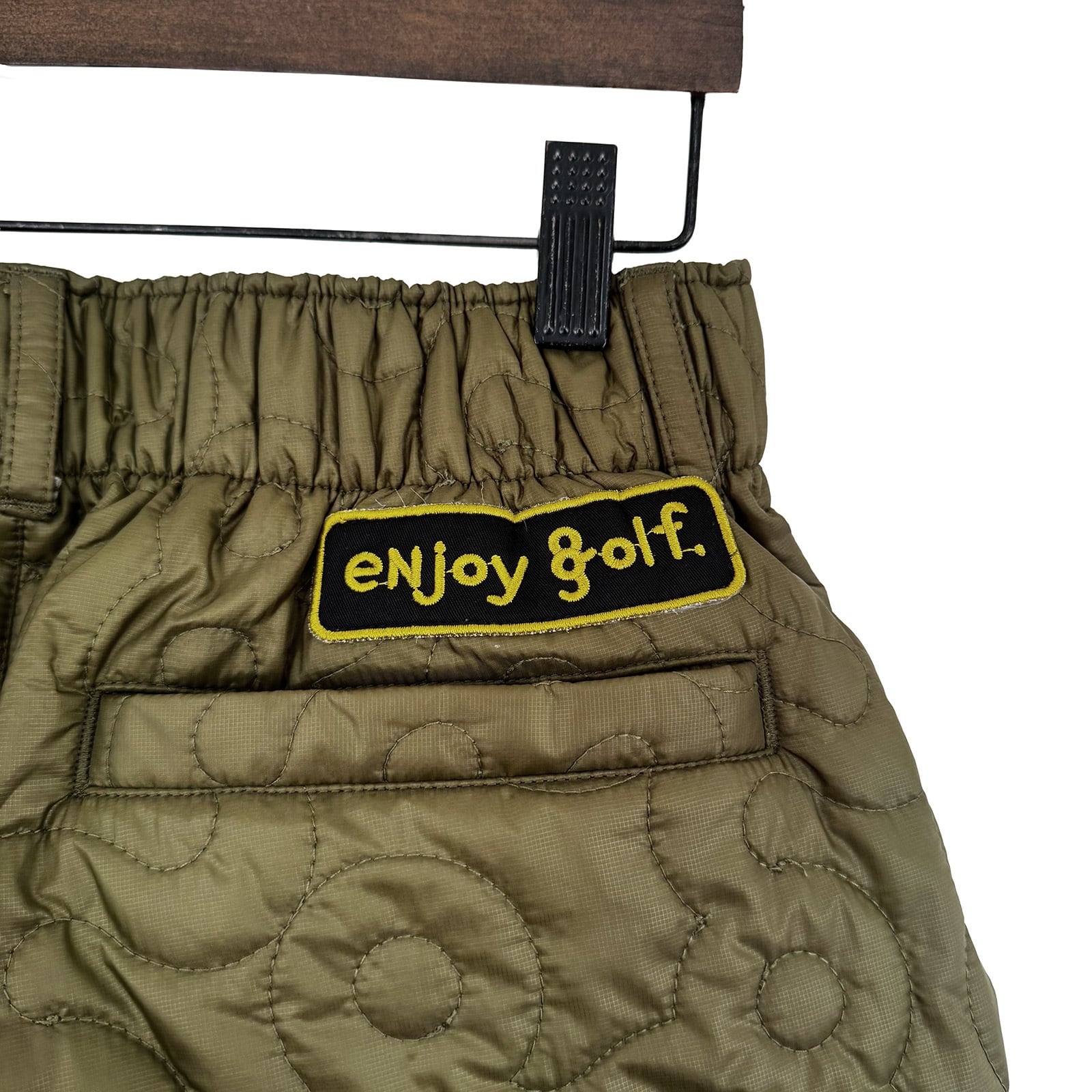 8G QUILTING RIBBED PANTS -KHAKI- | 8G SHOOT WEBSTORE