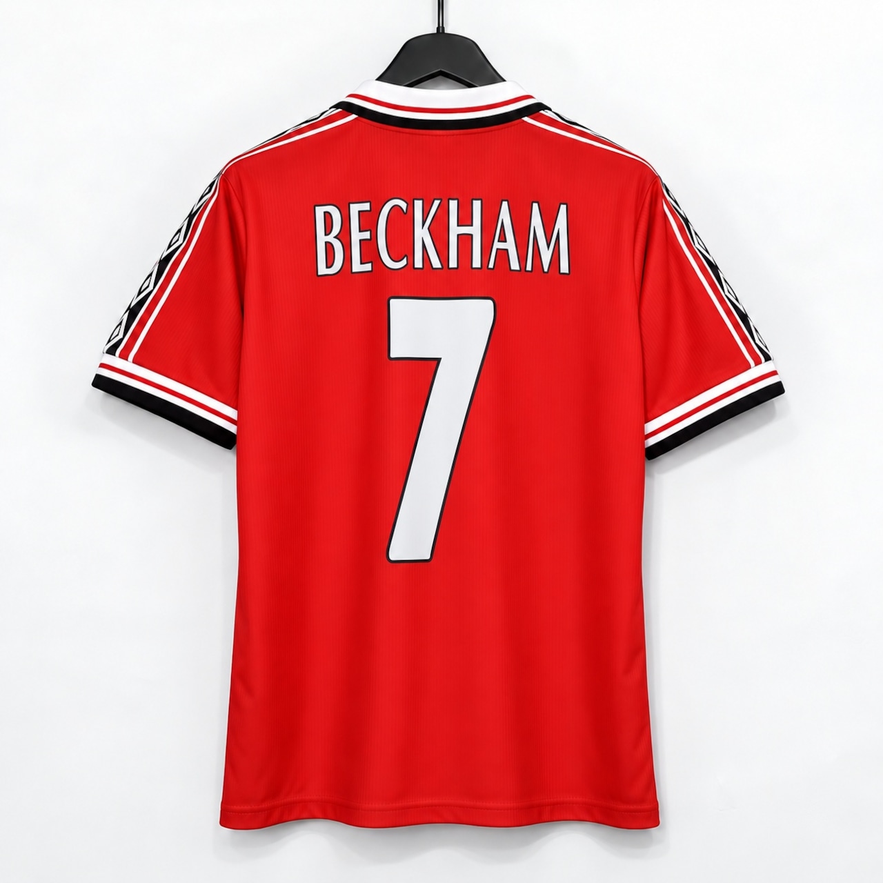 【お取り寄せ】マンチェスター・ユナイテッド ベッカム 1998-99 ホーム レトロ サッカーユニフォーム（レトロバージョン）