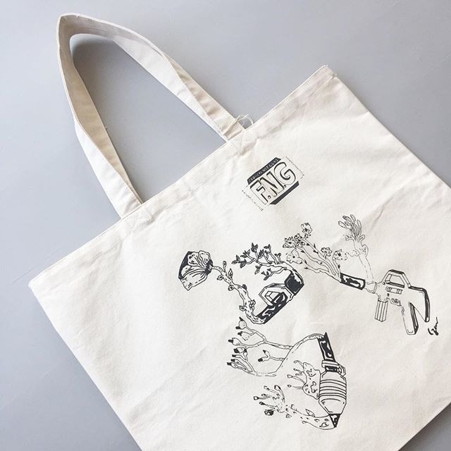 SUOLO / CAMBUS TOTE BAG / スオーロ / キャンバストートバッグ / イラスト