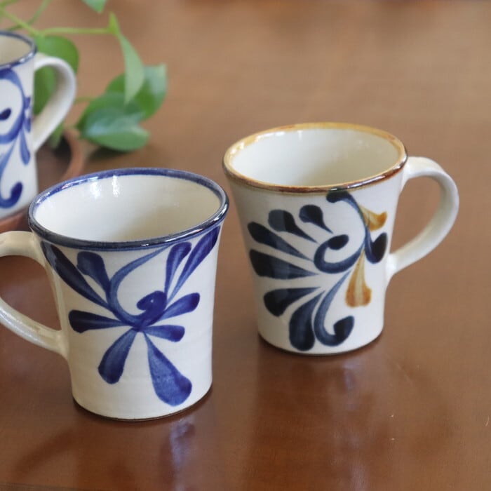 益子焼 健一窯 デミタス カップ＆ソーサー Mashiko-yaki Demitasse