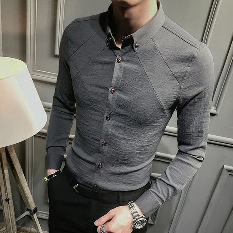 キルティング 切替 シャツ 3カラー LB0082