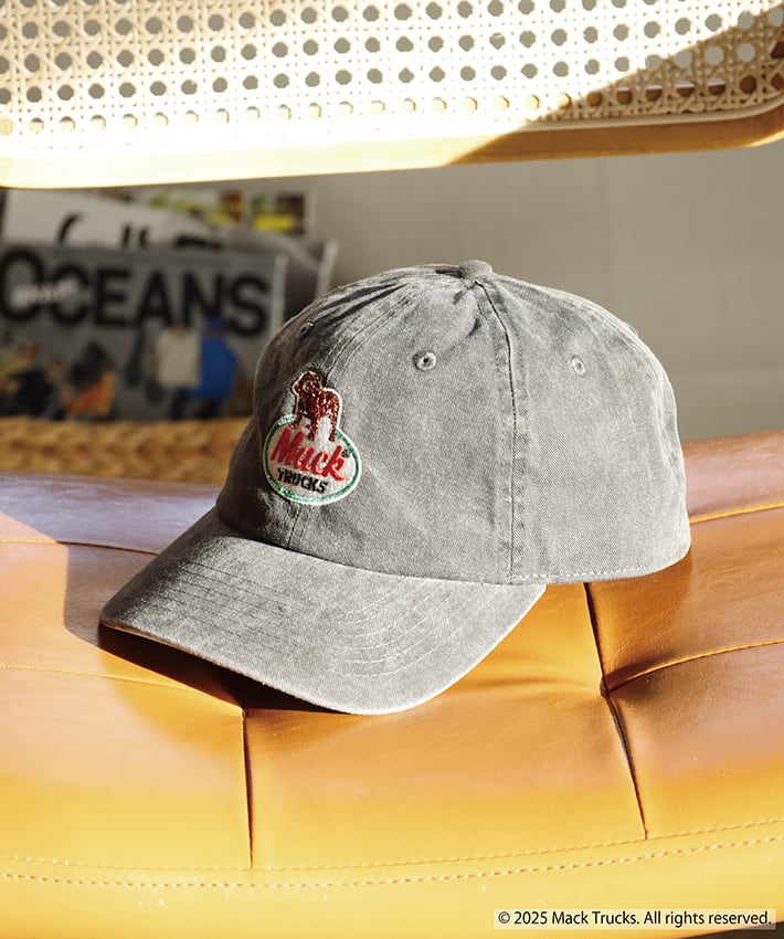 MACK TRUCKS(マック・トラックス) PIGMENT LOW CAP cap/trucker