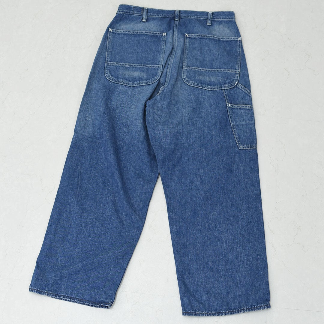 orslow [オアスロウ] WIDE FIT 30'S PAINTER PANTS -DENIM USED- [01