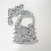 [Pattern] ラメメッシュフリルバッグ