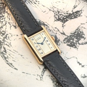 Cartier 《マストタンク》 クオーツ 1990年代 【1886】
