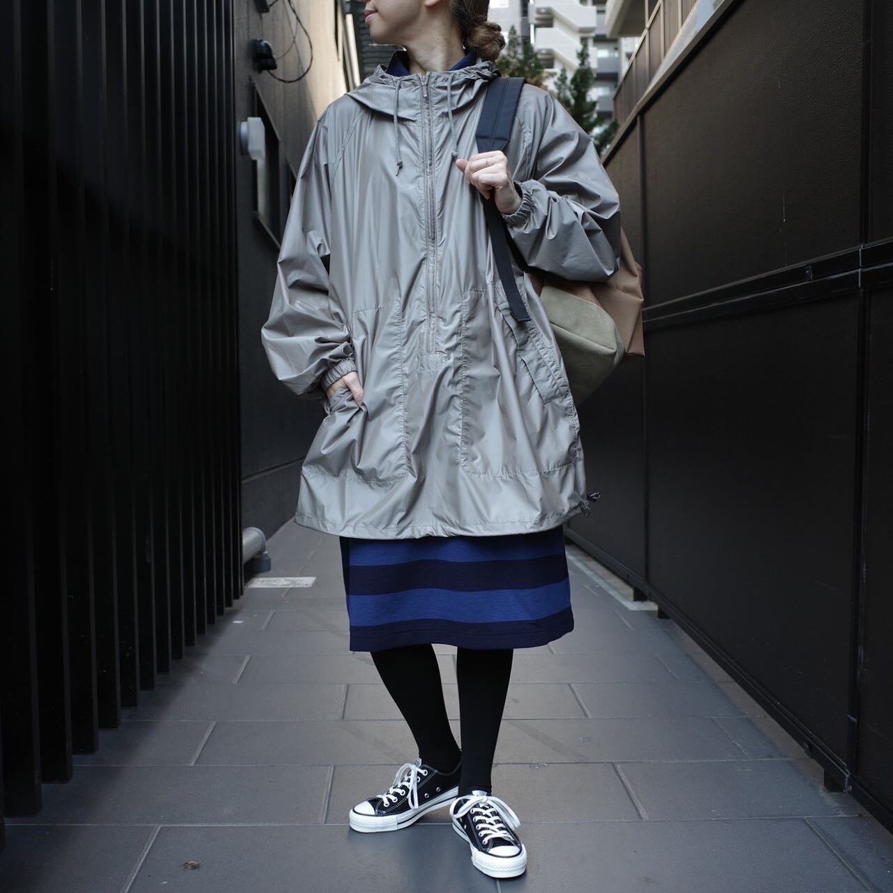 ts(s) ティーエスエス Long Zip Pullover Parka | Debby