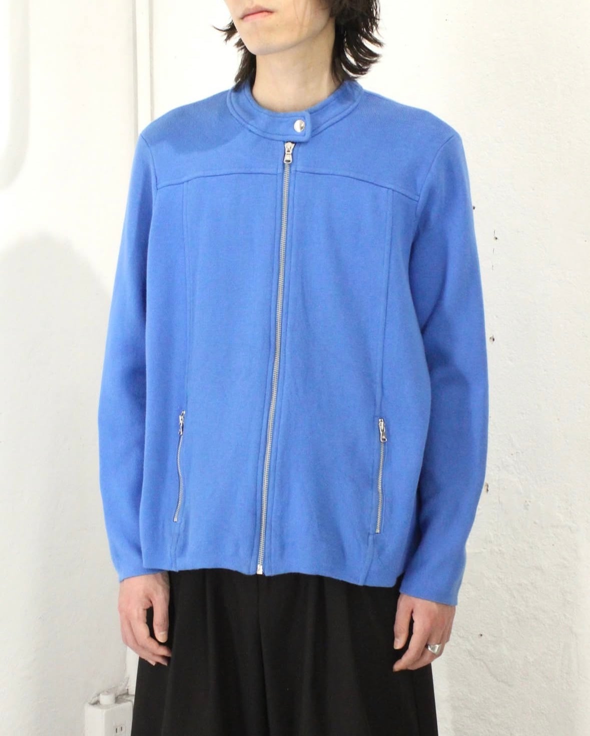 ~00s LAUREN RALPH LAUREN Sweat Single Riders Jacket