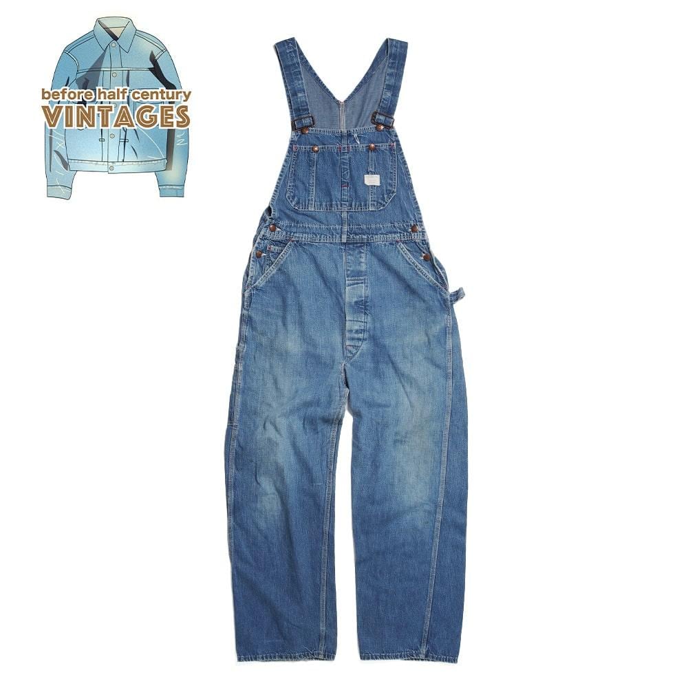 【before half century Vintages(ビフォーハーフセンチュリーヴィンテージ)】BIG MAC 70's DENIM  OVERALL ビッグマック 70年代ヴィンテージデニムオーバーオール | USA SAY powered by BASE