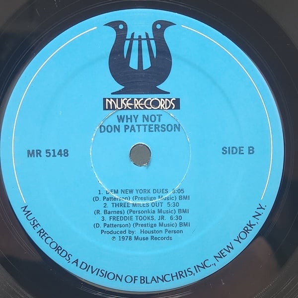 Don Patterson / Why Not... [MR 5148] - 画像4