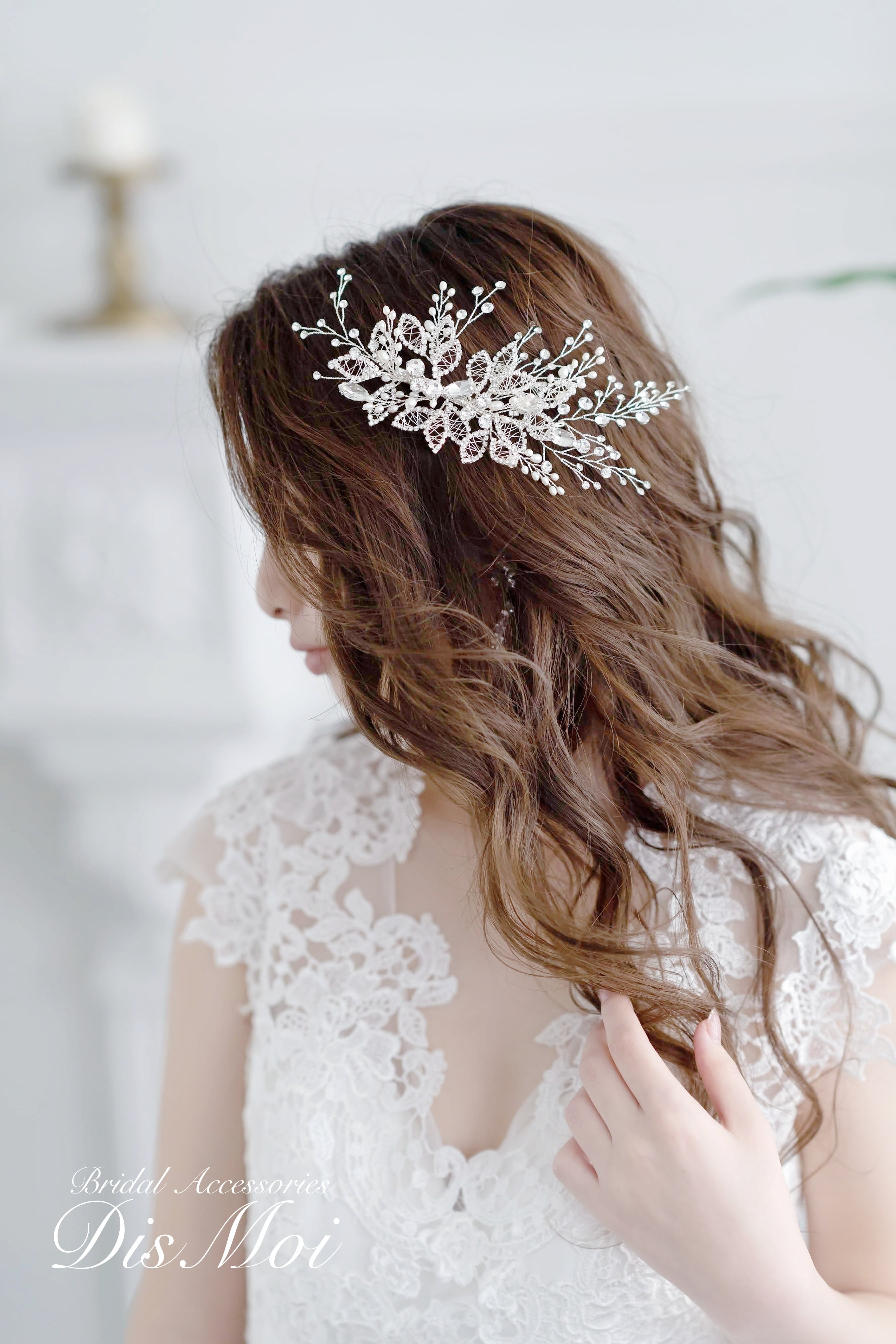 ヘッドピース ~ブライダルヘッドドレス~ ≪HP-40≫ | DisMoiディモア