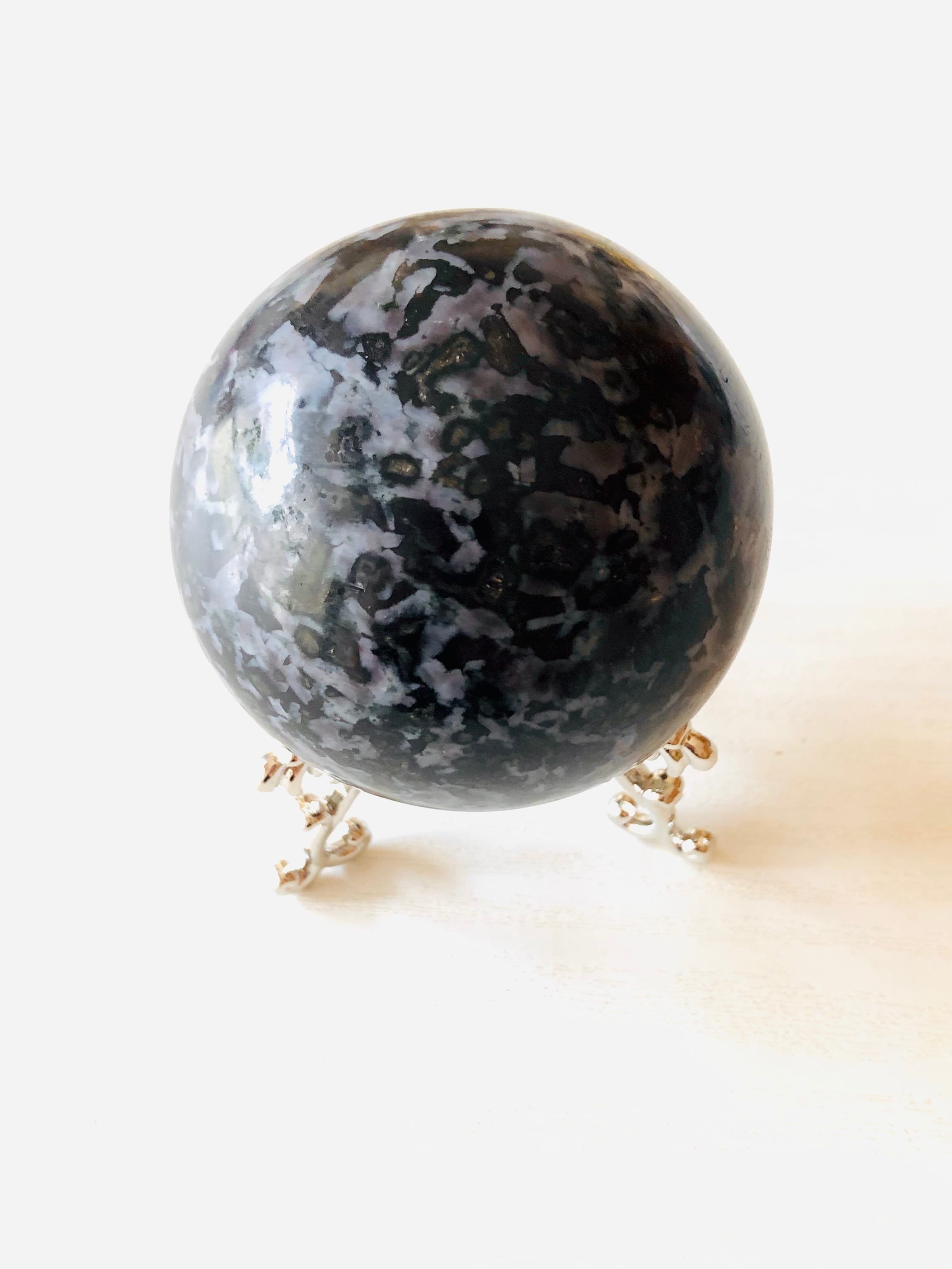 魔法使いの石♫インディゴガブロ丸玉(59mm) | 虹色の星
