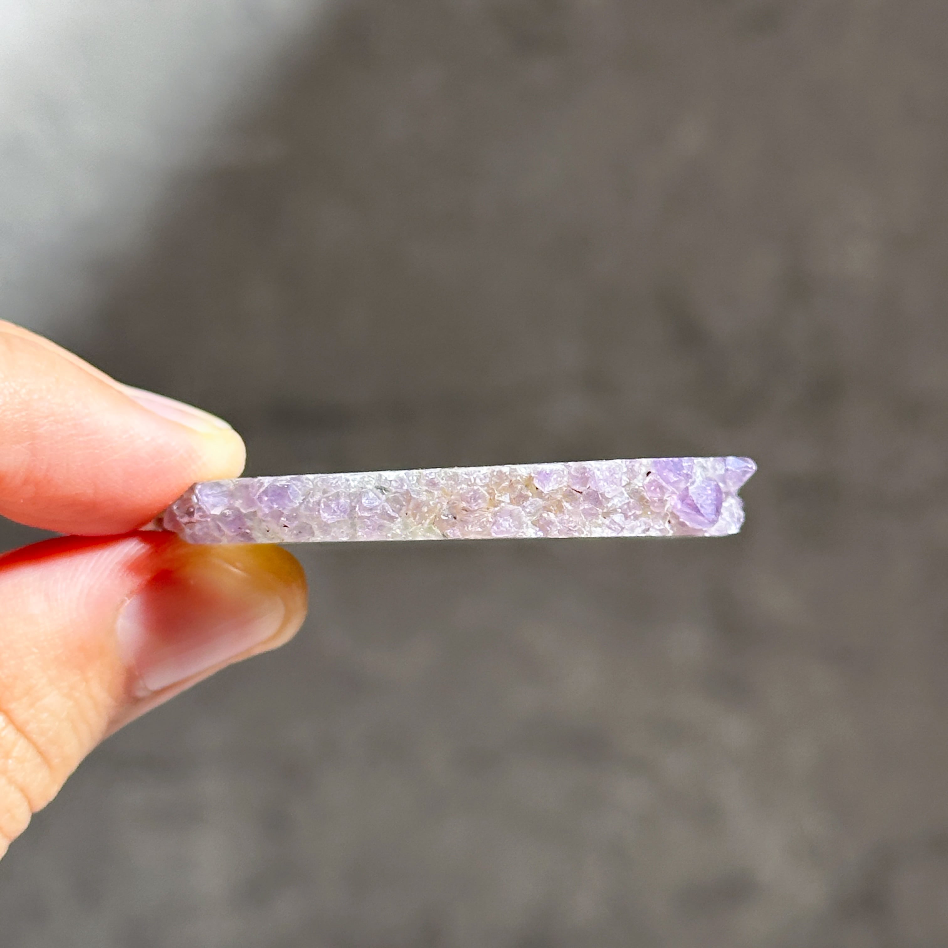 フラワーアメジスト スライス73◇ Flower Amethyst ◇天然石・鉱物