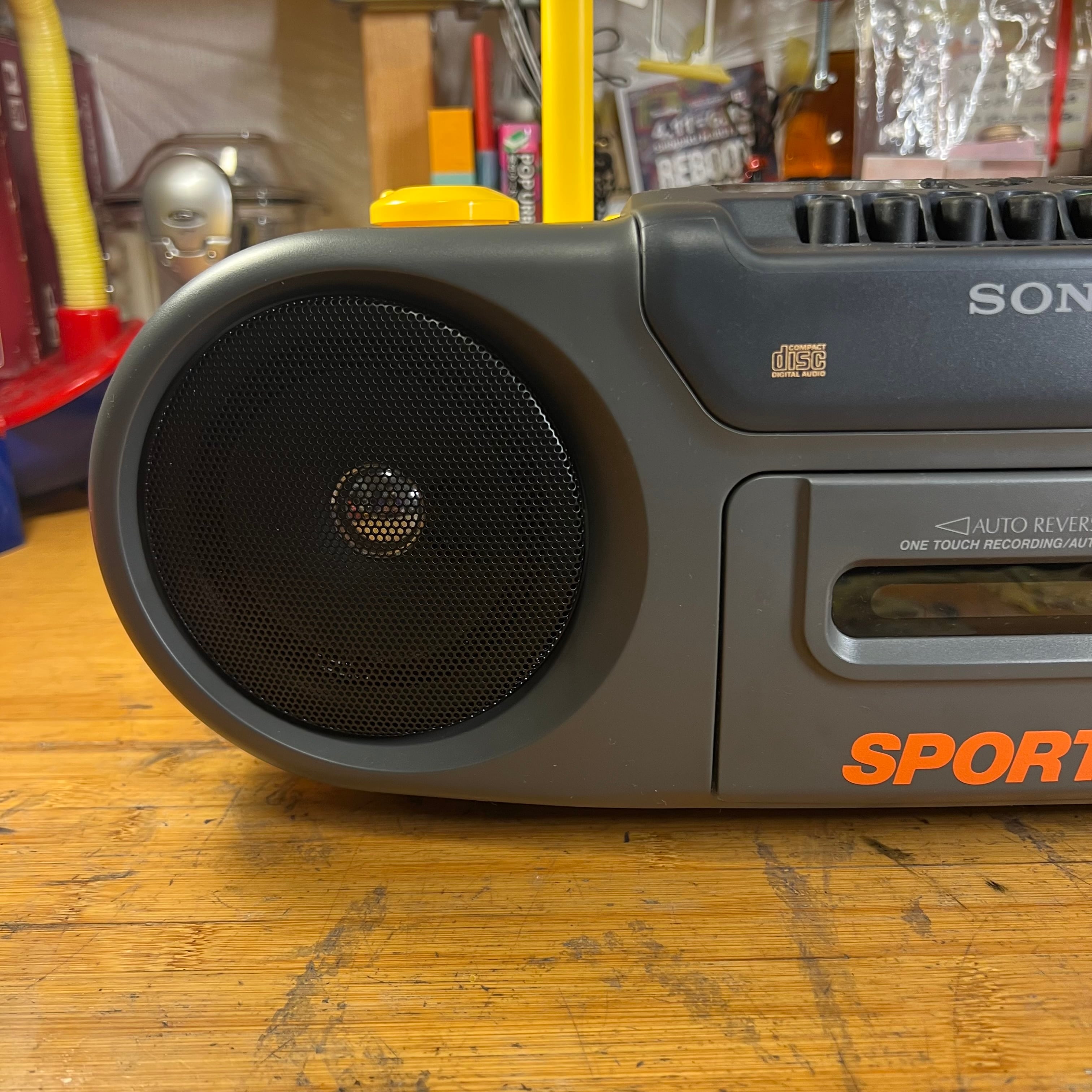 レア新品未使用可動品] Sony Sports CDラジカセ CFD-970 | stability