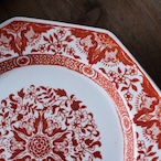 英国アンティーク MINTON ミントン Denmark デンマーク 1880年代 プレート 赤絵 ヴィクトリア時代 thumbnail 5