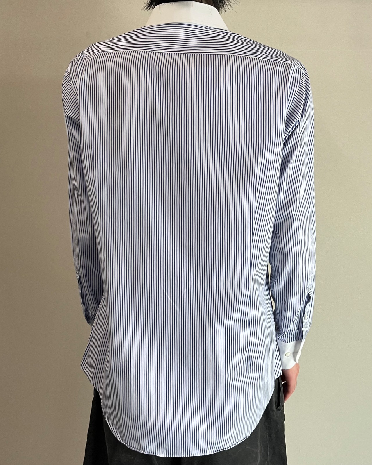 【LANVIN COLLECTION】stripe classic shirts