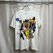 90s USA LOONEY TUNES　シングルステッチ　アニメ　コミック　Tシャツ　One size fits all