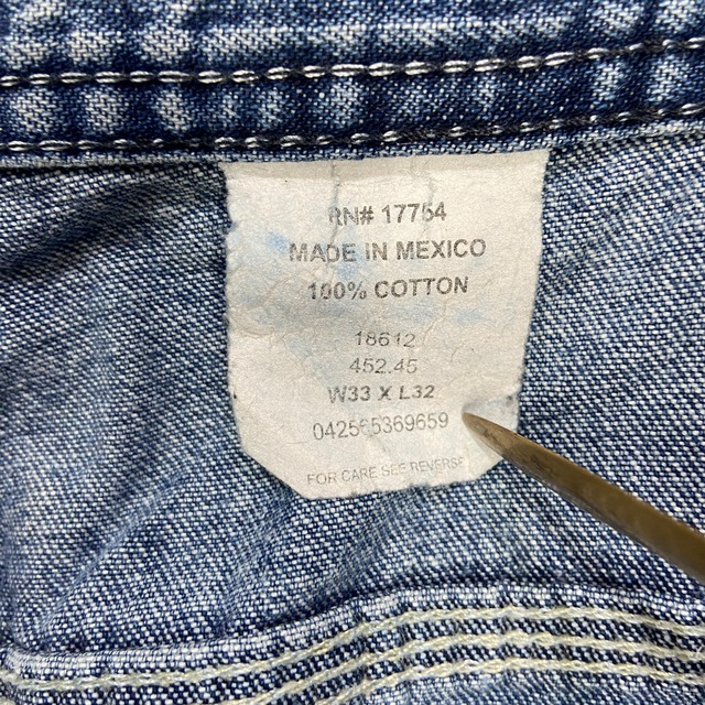 Key デニムペインターパンツ 90〜00s W33 キー ワークブランド