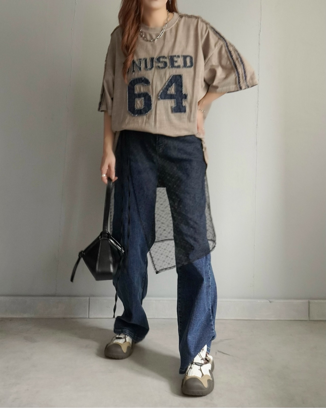 【unused.lab】Sideline denim patch CS/moca