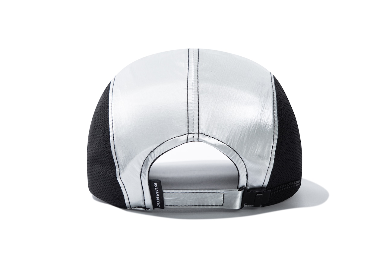 SHINING LOGO BALL CAP_SILVER