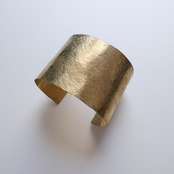 竹俣勇壱　真鍮バングル　幅広　［2104280000069］