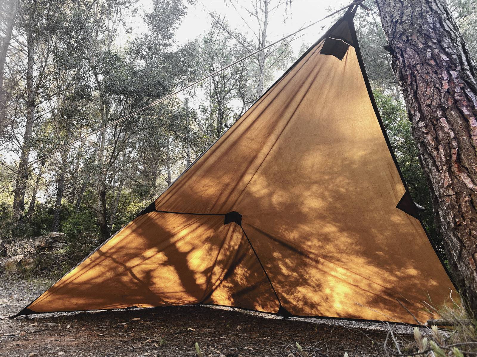 bushcraft spain ブッシュクラフトスペイン オイルスキンタープ