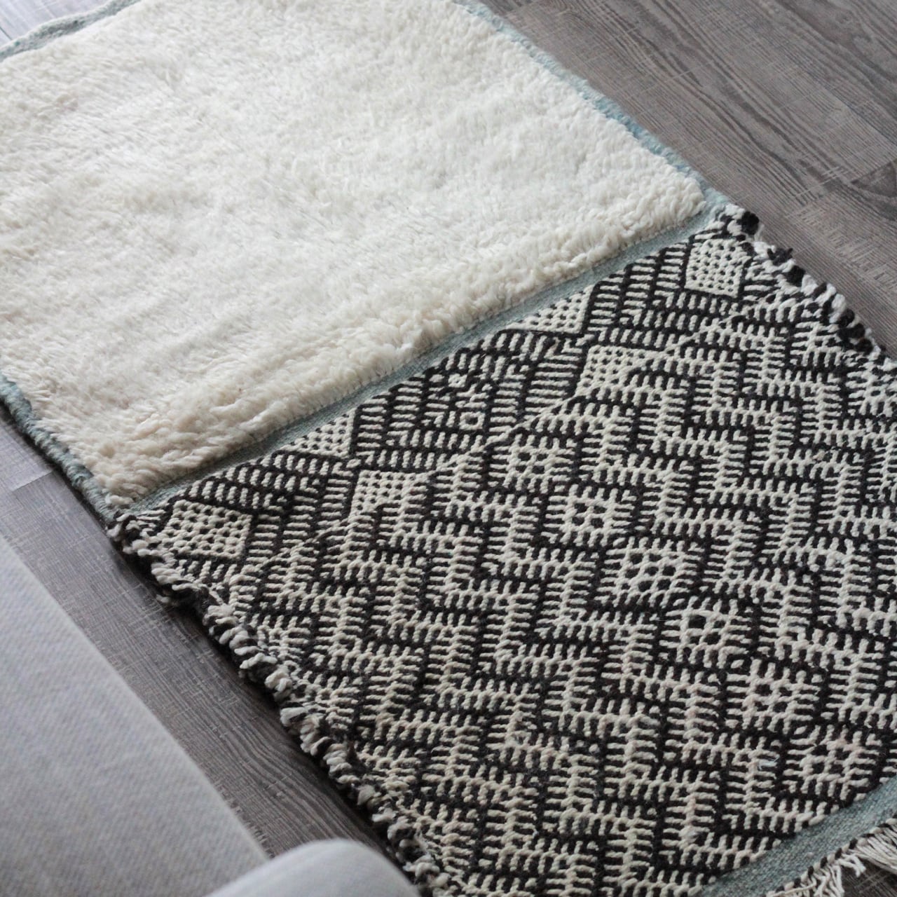 モロッコ ザナフィ RUG 約122×68cm ミックスザナフィラグ