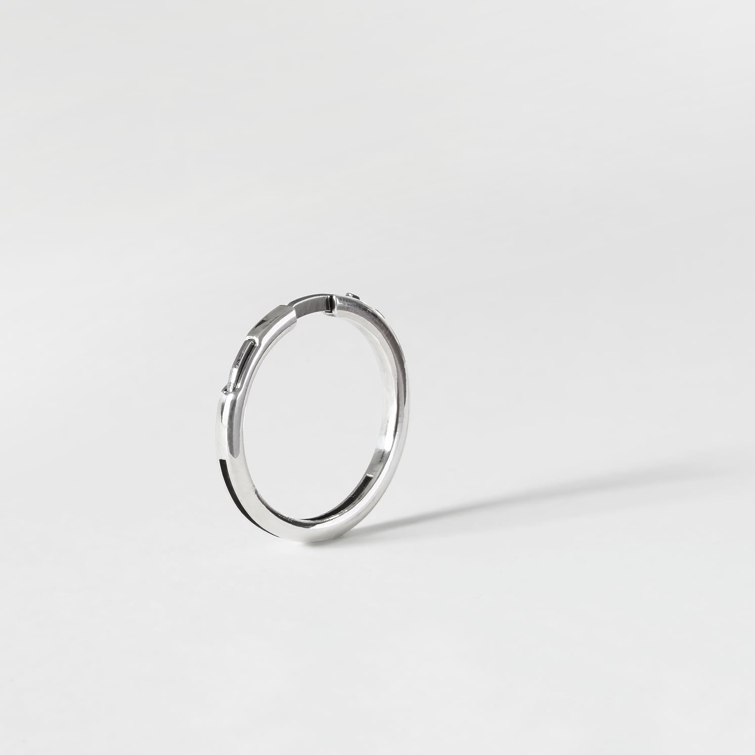 SOUL ステンレス×チタン キーリング 【HANDGREY/ハンドグレイ