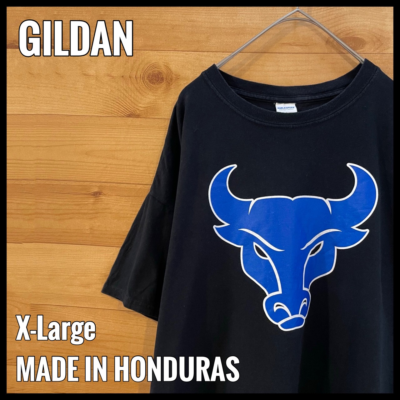 【GILDAN】カレッジ ニューヨーク州立大学 バッファロー校 プリント ロゴ Tシャツ XL ビッグサイズ US古着