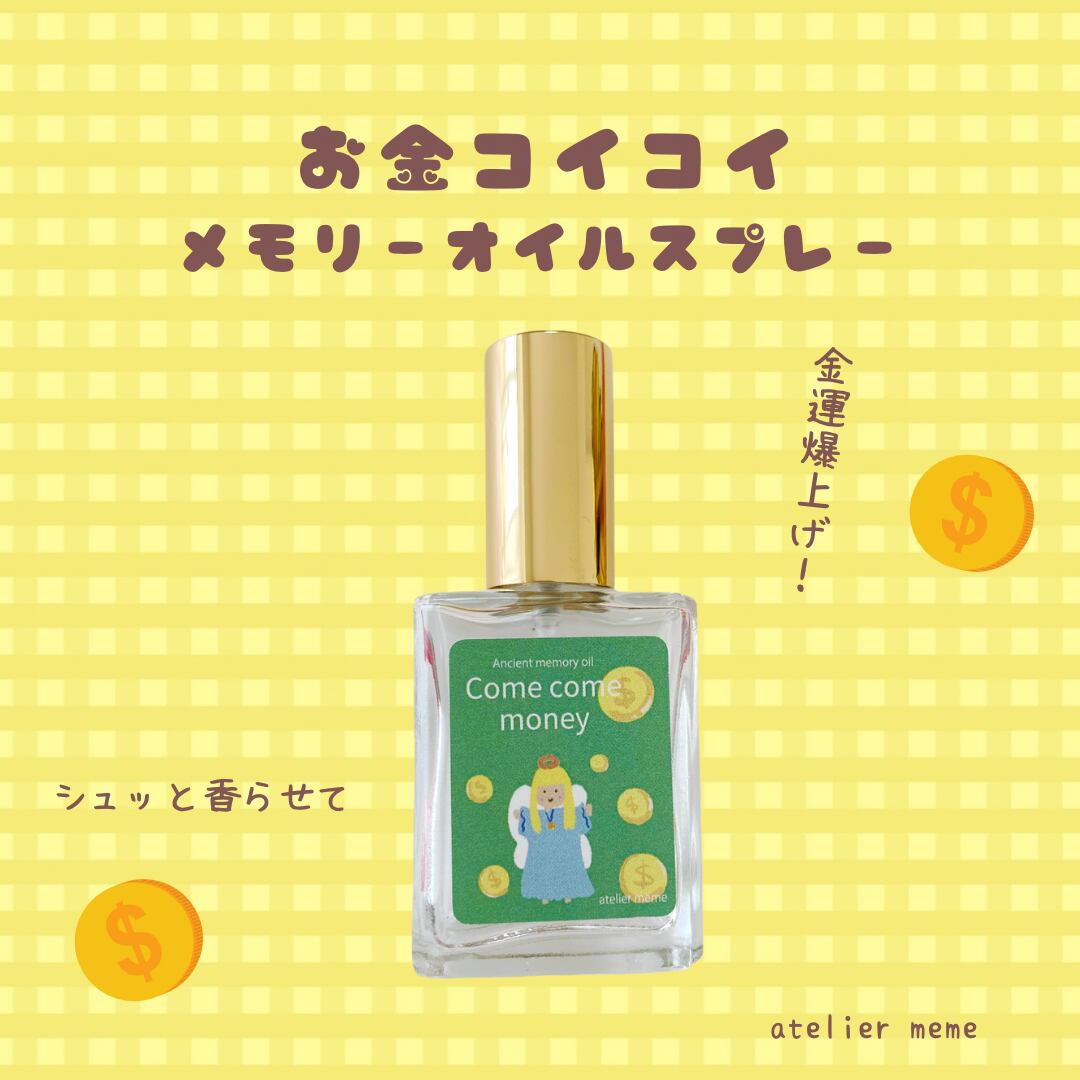 お金コイコイスプレー(come come money oil spray)