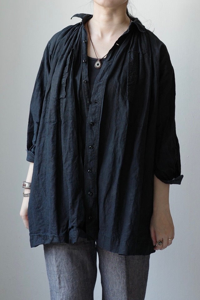 ANTIQUE アンティーク / BIAUDE (BLACK INDIGO)