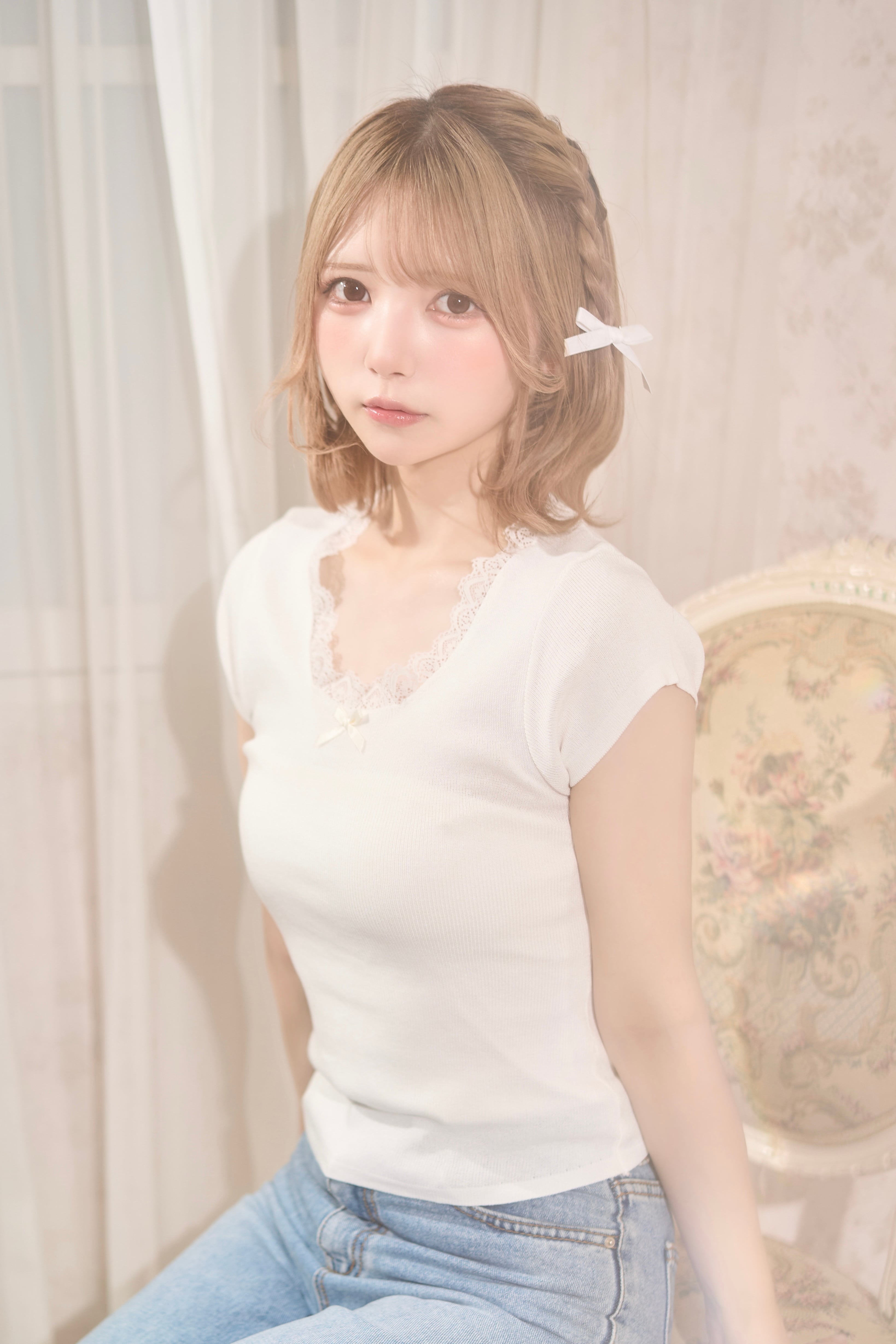 petit ribbon tops