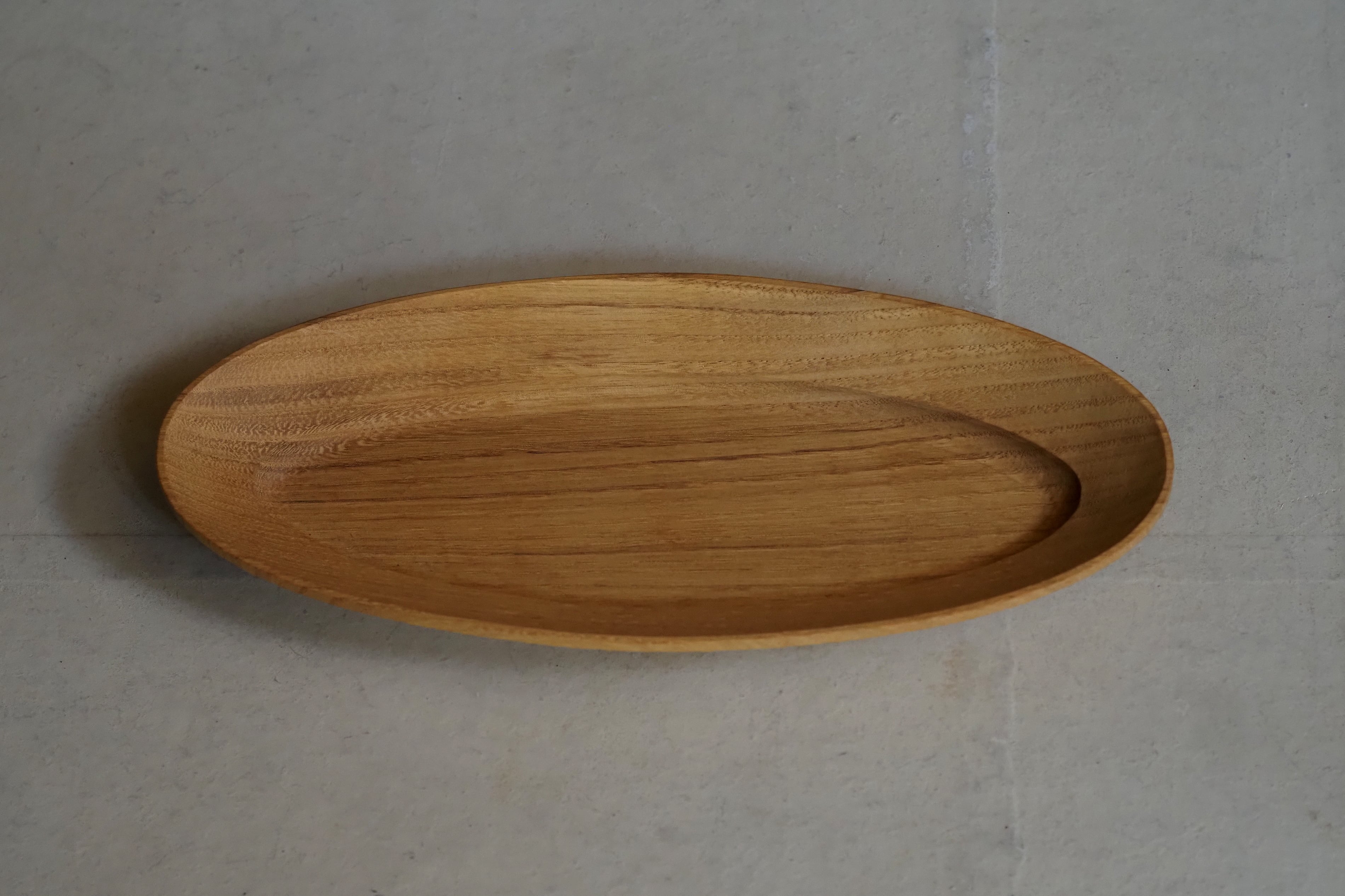 加藤良行 6.オーバル長皿 小 | 陶屋なづな