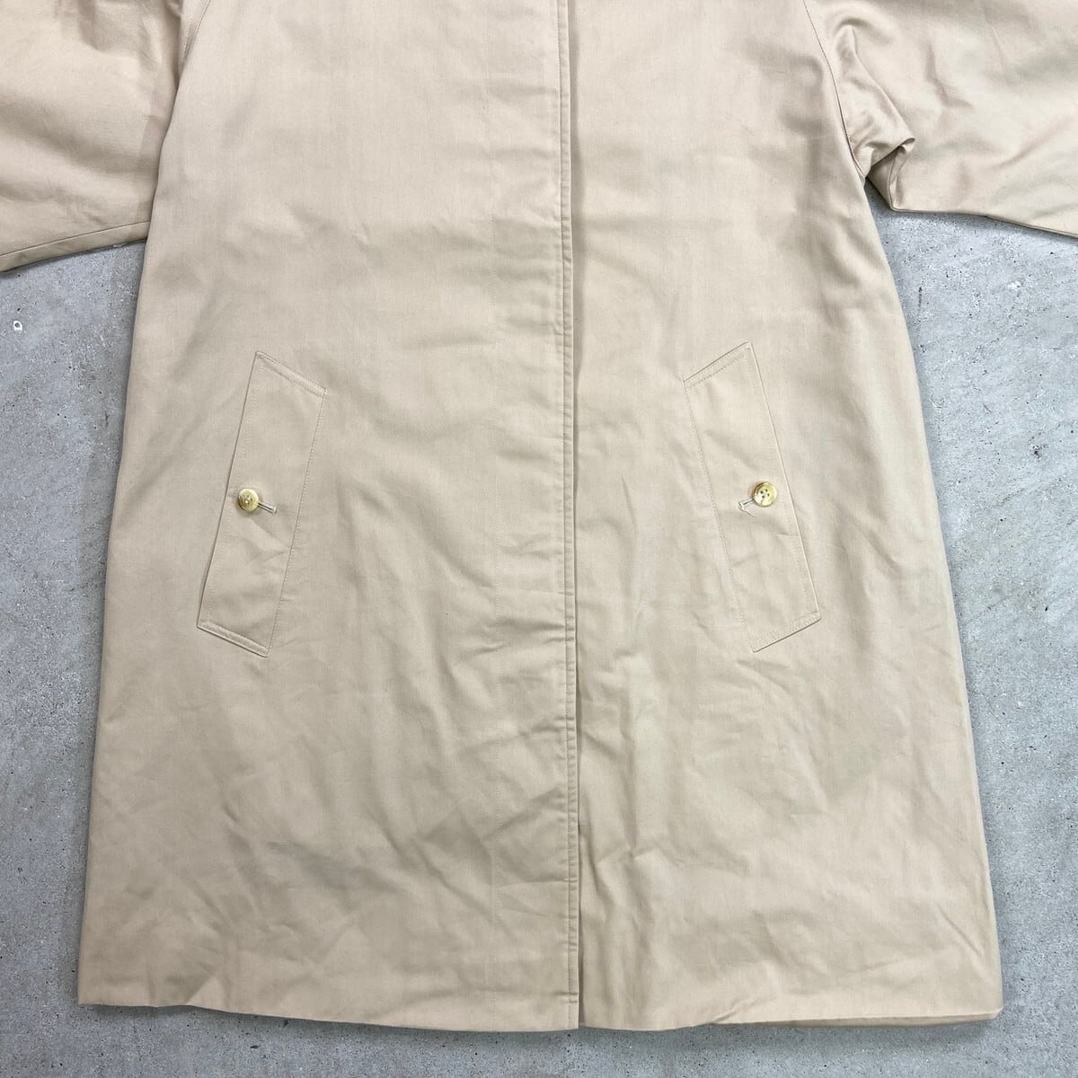 70~80年代 英国製 Burberry's バーバリー ステンカラーコート バルマ