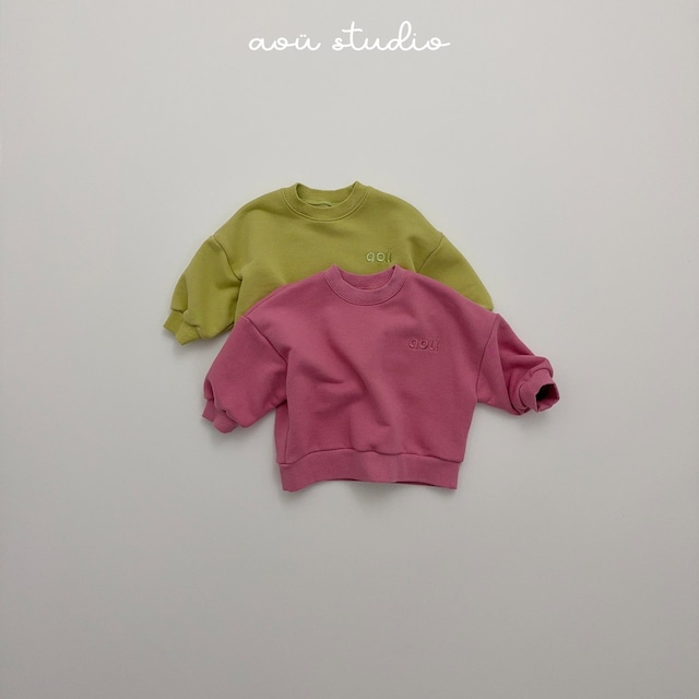 【取寄】aou|snug mtm|スナッグスウェット|XS-L|toddler|26 autumn