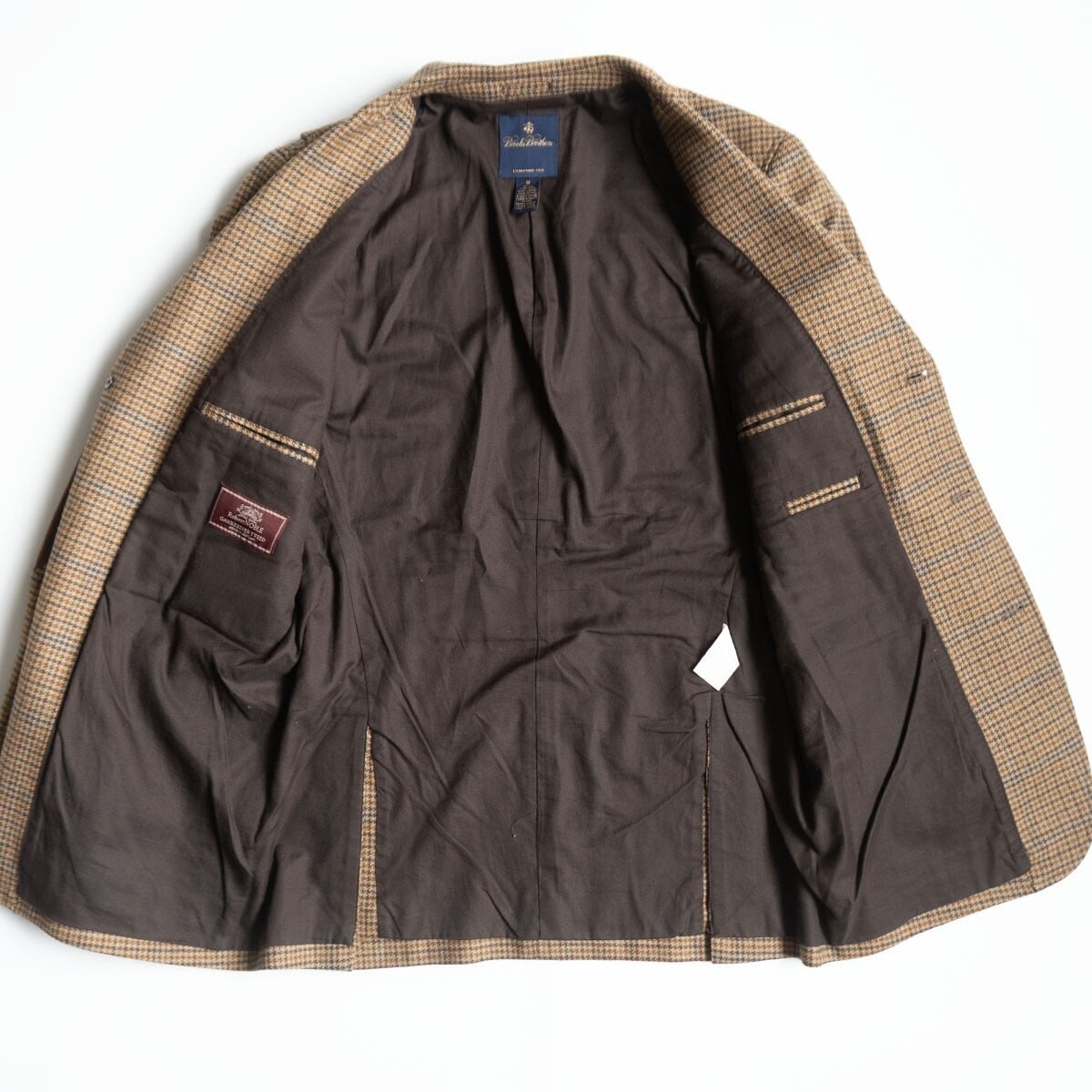 ブルックスブラザーズ テーラードジャケット 肘当て付き Brooks