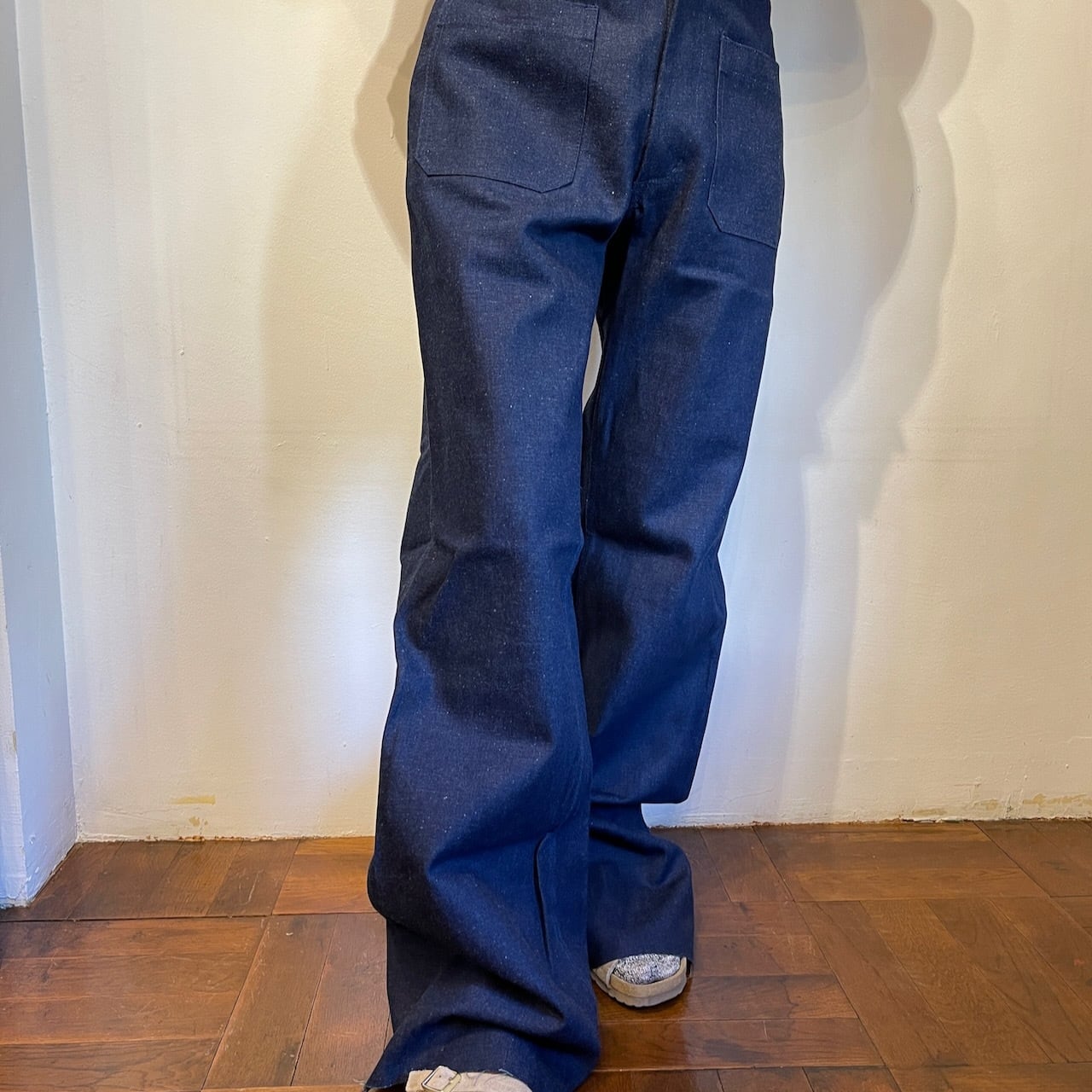 US NAVY Denim Sailer Pants Dead Stock デッドストック デニム