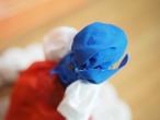 民族衣装のお人形 花かご スリープアイ 画像19