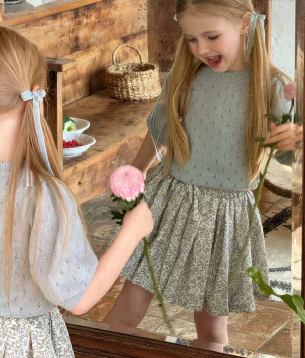 【予約　/ otaly flower skirt】