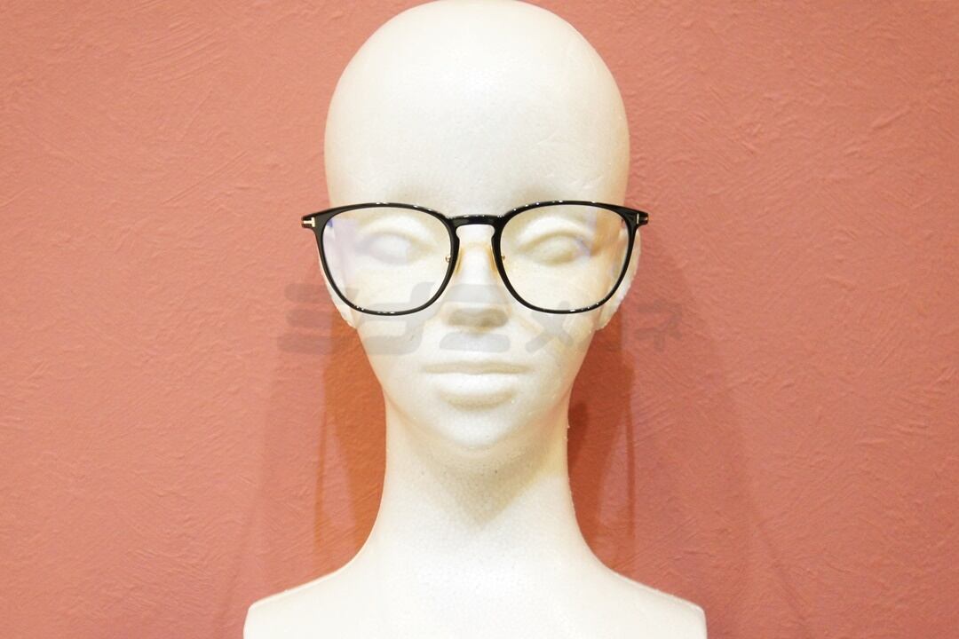 TOM FORD ブルーライトカット TF5700-B 001 ウェリントン クラシカル