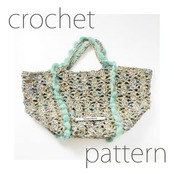 [Pattern] ミックスカラーポンポントート