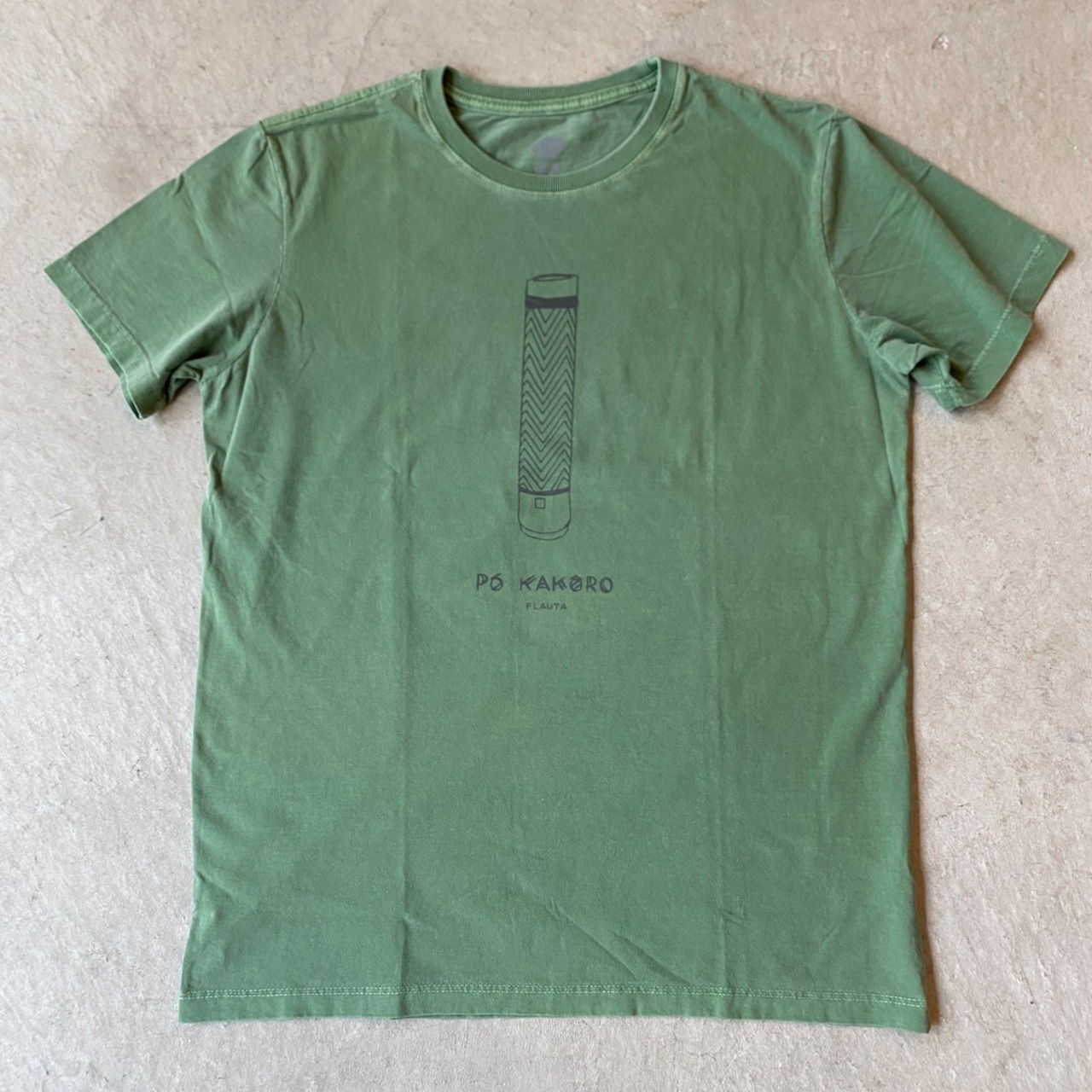 カヤポ族のTシャツ 【Flauta】