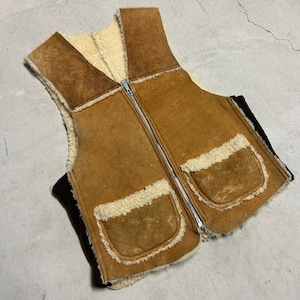 1970'S MOUTON VEST