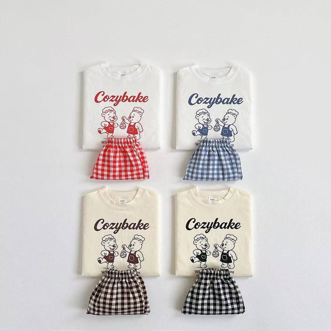 ♡bebe♡様リクエスト 3点 まとめ商品 オトク】cozybakeベアセットアップ | Betty