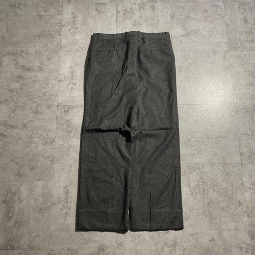 90s Dior Monsieur スラックス ブラック レーヨン混【W32】 詳細写真2